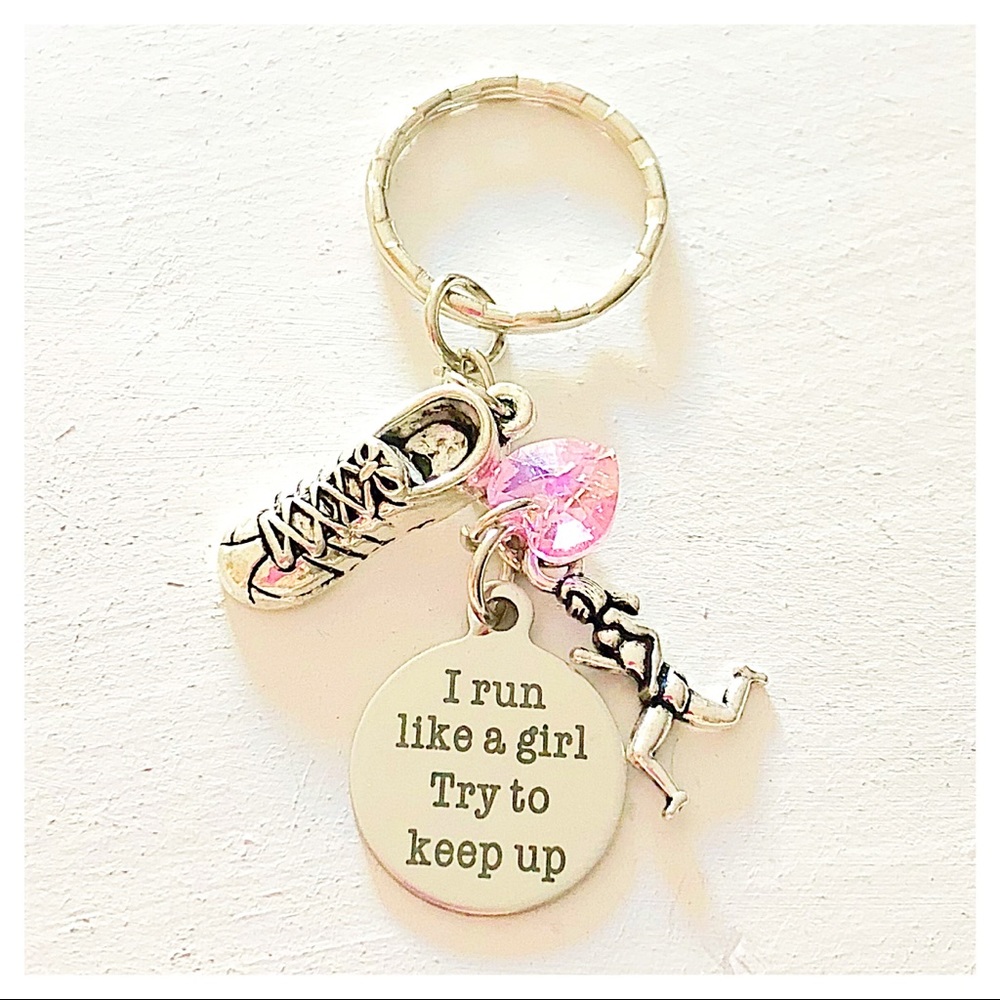 Personalized 💗 I Run Like a Girl Try to Keep Up